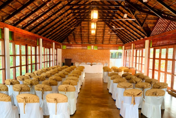 Hall at Kallanchery Retreat