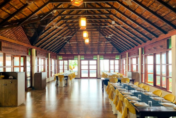 Hall at Kallanchery Retreat