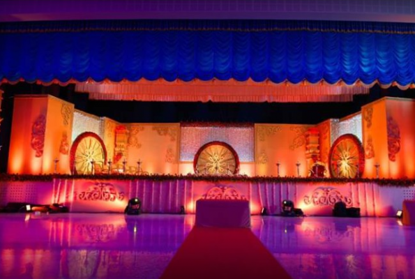 Hall 1 at Bhaskareeyam Convention Centre