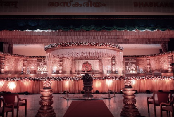 Hall 1 at Bhaskareeyam Convention Centre