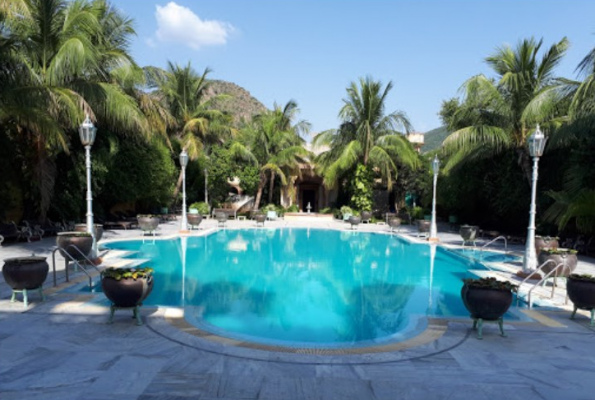 Poolside at Jagat Palace