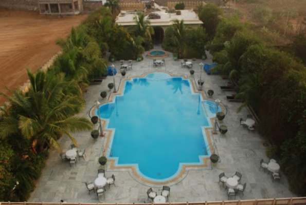 Poolside at Jagat Palace