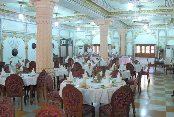 Poolside at Jagat Palace