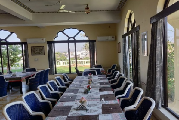 Roof Top at Gulaab Niwaas Palace