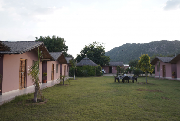 Main Garden at Amar Bagh Resort