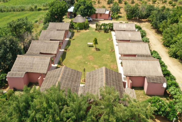 Main Garden at Amar Bagh Resort