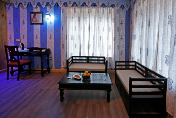 Hall at Serene Aravali Resort