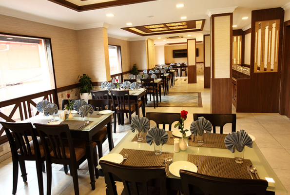 Restaurant at Hotel Prayana