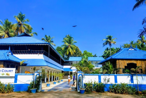 Lawn and Hall at Mare Blu Resort