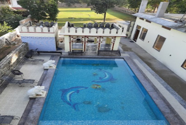 Poolside at Sajjan Bagh A Heritage Resort