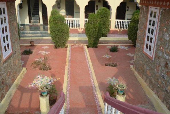 Poolside at Sajjan Bagh A Heritage Resort