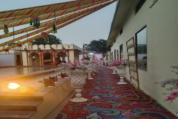 Hall at Sajjan Bagh A Heritage Resort