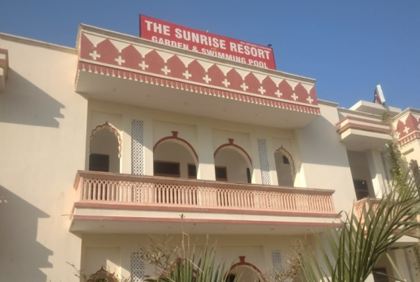 Poolside at The Sunrise Resort Pushkar