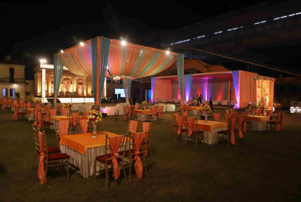 AC Banquet Hall at The Dream Villa Ac Banquet And Lawn