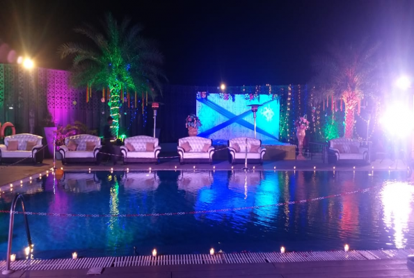 Pool Side at Prism Ball Room