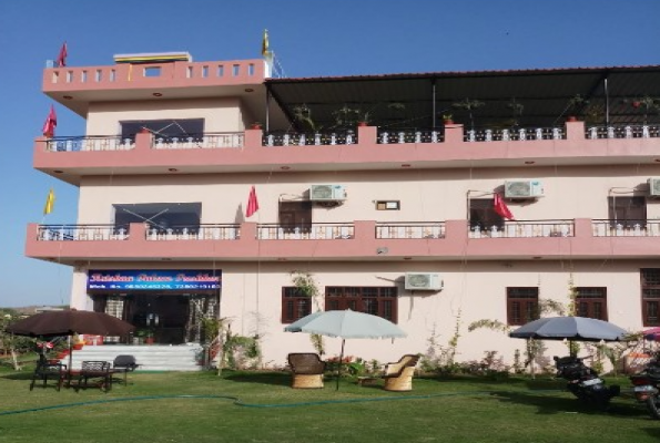 Poolside at Hotel Krishna Palace