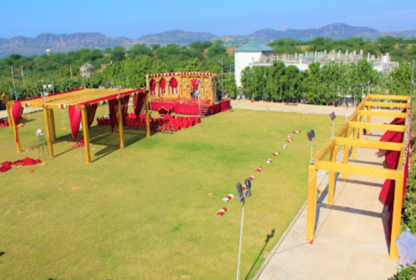 Poolside at Chitrakoot Garden And Resort