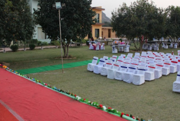 Poolside at Chitrakoot Garden And Resort