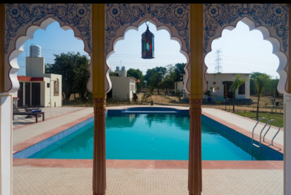 Poolside at Rawla Resort Pushkar