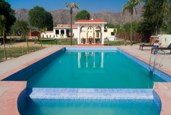 Poolside at Rawla Resort Pushkar