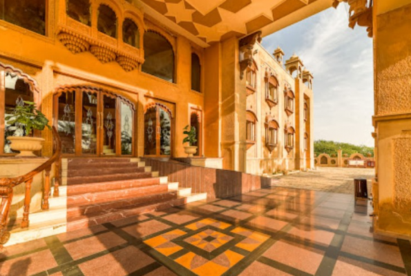 poolside at Chokhi Dhani The Palace Hotel