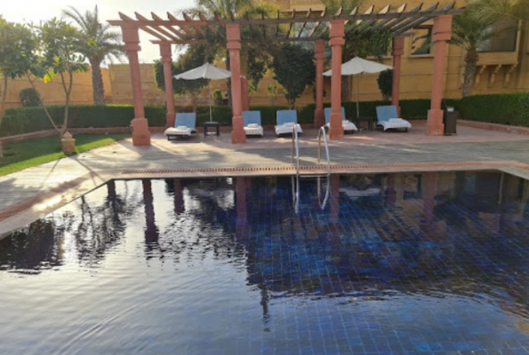 Poolside at Jaisalmer Marriott Resort And Spa