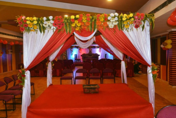 Hall 4 at Hotel Richi Regency