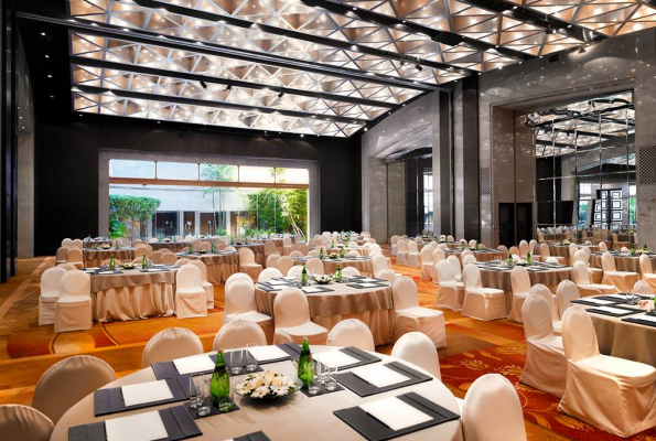 Prefunction at Hyatt Regency