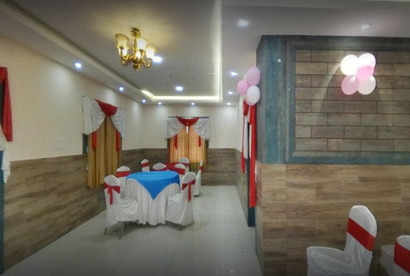 Hall at Hotel New Shagun