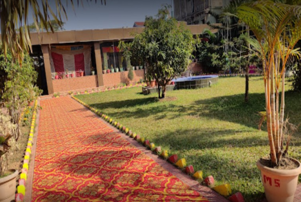 Lawn at Manjula Mandap