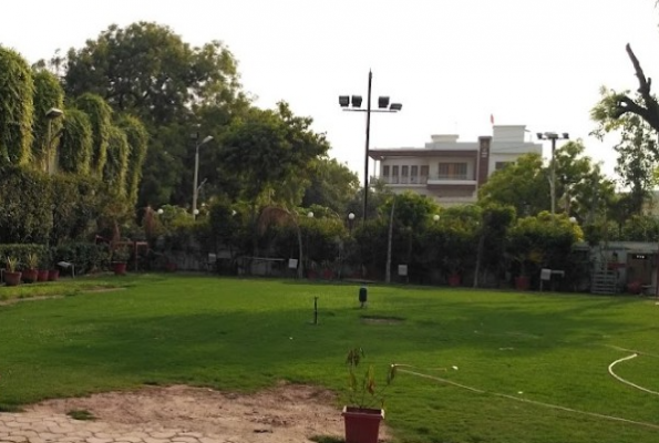 Lawn at Hotel Heera Kunj Residency