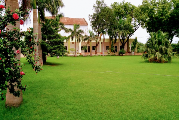 Lawn at Shubhaangan Resort