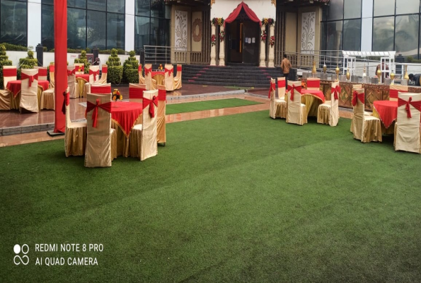 Lawn at S K Rajwada Banquet Hall