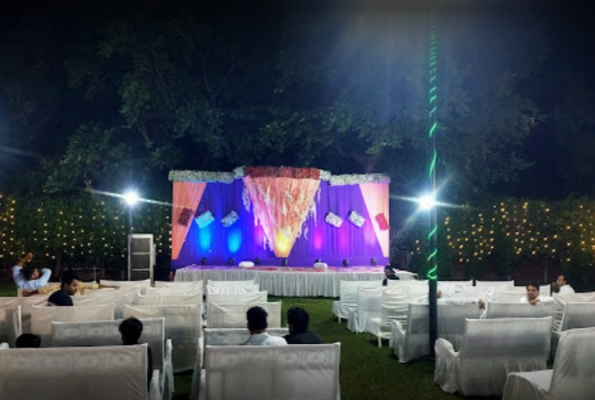 Lawn at Shehnai Marriage Home