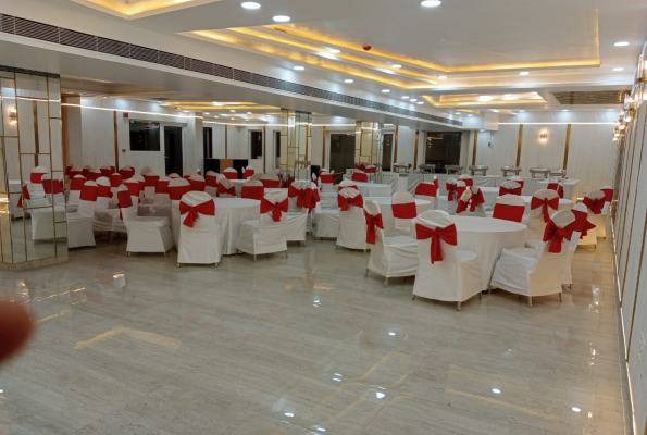 Restaurant & Party Hall at Aadat Hotel & Banquet