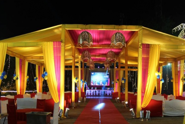 Lawn at Shubham Samagam Banquet Hall