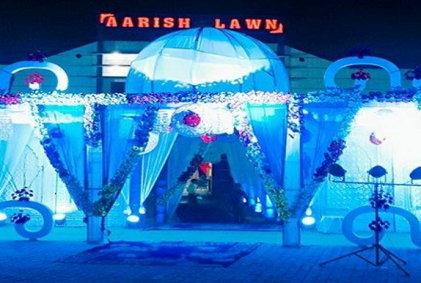 Lawn at Aarish Lawn Banquet Hall