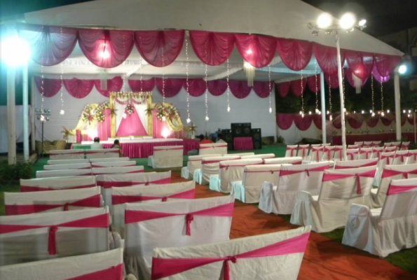 Lawn at Shenai Banquet Hall