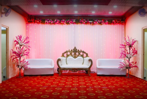 Dining Area at Aai Tisai Marriage Hall