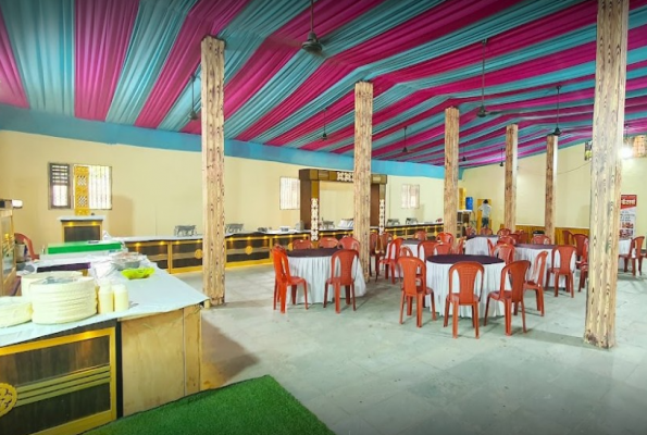 Dining Area at Aai Tisai Marriage Hall