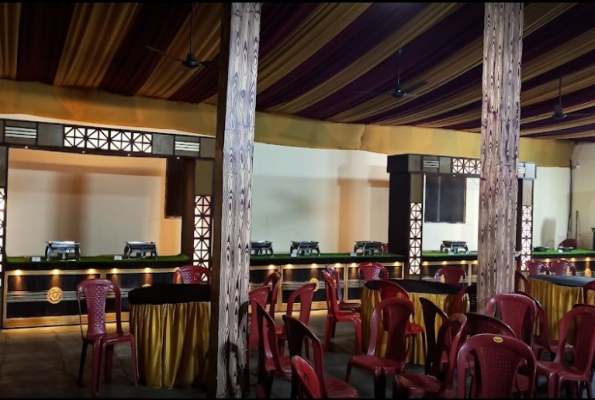 Dining Area at Aai Tisai Marriage Hall