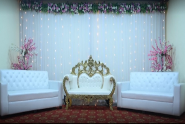 Dining Area at Aai Tisai Marriage Hall