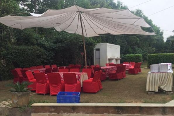 Lawn at Awara Adventure Resort