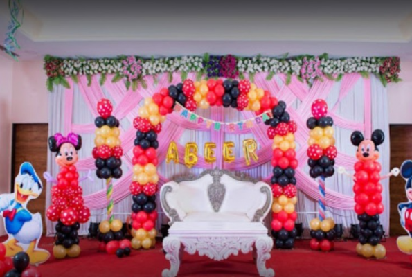 Dining Area at Bhagwati Banquets