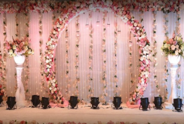 Dining Area at Bhagwati Banquets