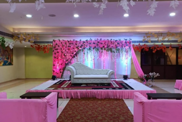 Hall 1 at Aastha Krishna Dham