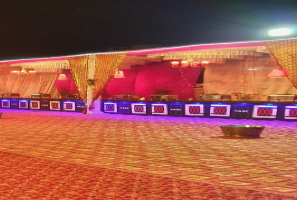 Hall at Aradhana Marriage Lawn