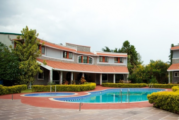 Lawn at Aadya Resort