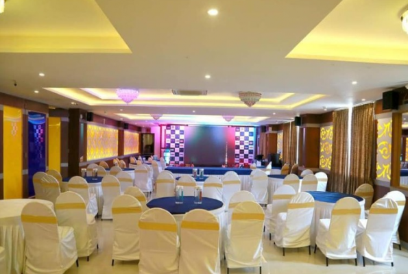 Banquet Hall at T S Royal Grand Hotel