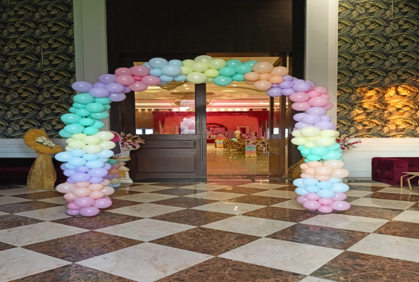 Banquet Hall at Saffron Banquet Babas Lavanya Hospitality